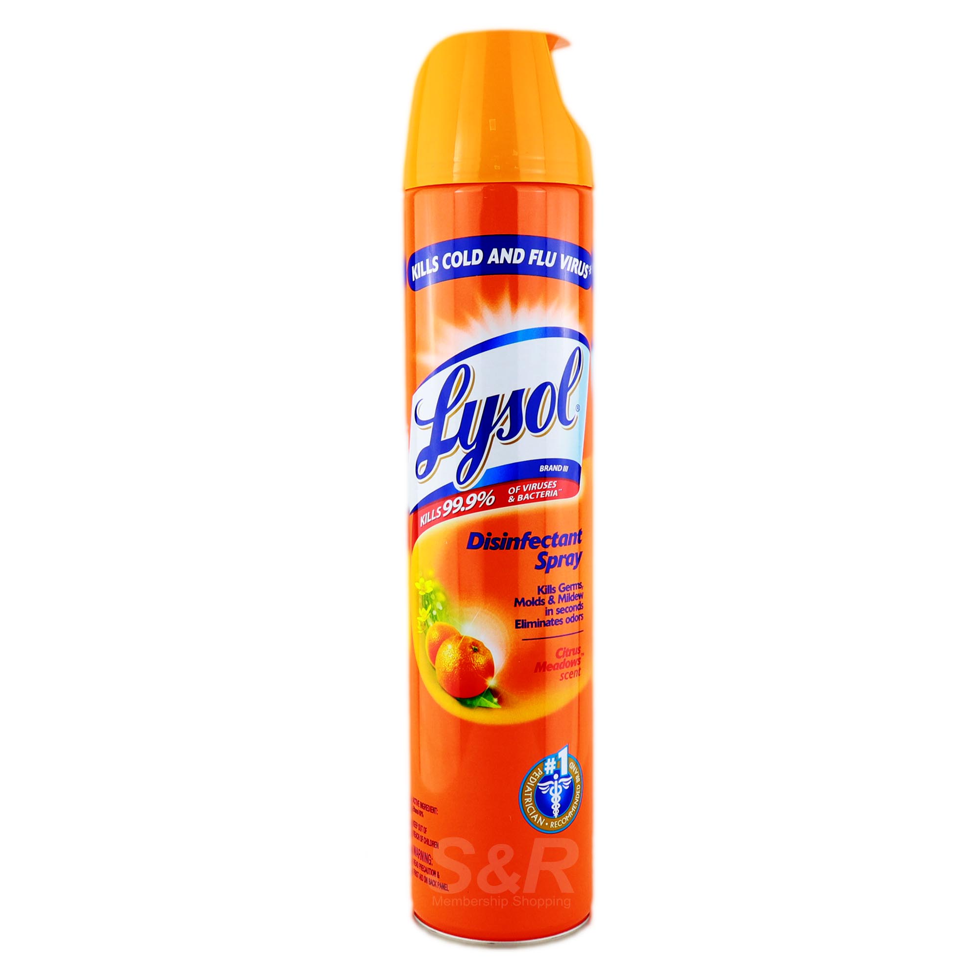 Lysol Disinfectant Spray Citrus Meadows Scent 510g